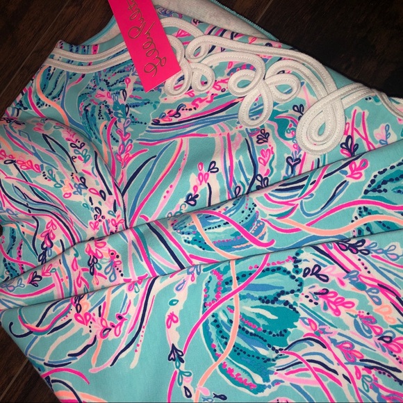 NWT Lilly Pulitzer- Long Sleeve Harper Shift Dress - Picture 4 of 6